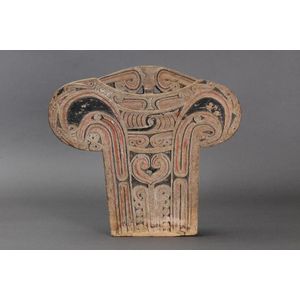 Trobriand Islands Canoe Splashboard - New Guinean - Tribal