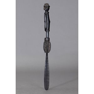 Massim lime spatula, Trobriand Islands, Papua New Guinea.…