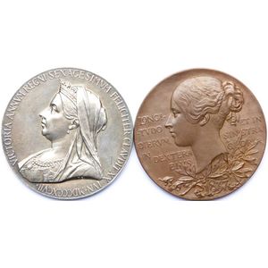 Queen Victoria diamond Jubilee, 1837-1897, silver (83 grams)…