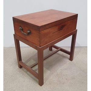 Dutch Colonial Writing Box on Stand, 1860 - Boxes - Writing, Sewing ...