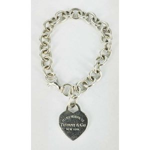 Heart Tag Bracelet by Tiffany & Co - 33.5g - Bracelets/Bangles - Jewellery