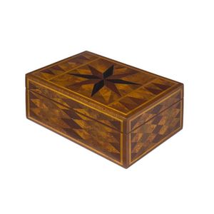 A fine Tasmanian work box, huon pine, musk, casuarina,…