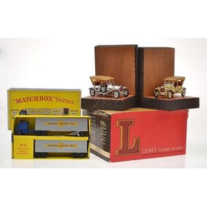 Lesney Veteran car gifts, including two 1909 Thomas Flyabout;…