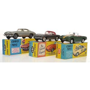 Diecast British Corgi toy vehicles, 1933 onwards - price guide and