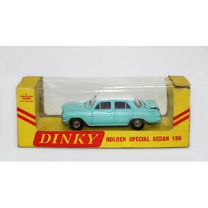 Dinky, 196, Holden Special in turquoise & white mint in card…