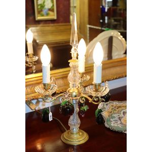French table lamps, a pair of French chandelier lamps with&hellip;
