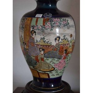 Japanese Satsuma Lamp Base Price Guide And Values 