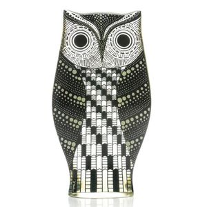 An Abraham Palatnik Lucite owl, height 18 cm