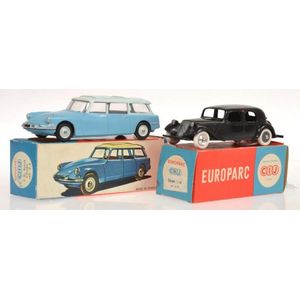 Two CIJ Citroen models, including I.D. Break Citroen Ref 3/4;…