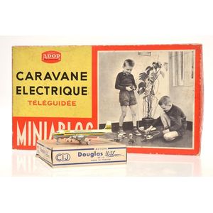 Two models, including Jouets Ador electric caravan and CIJ…