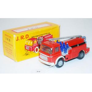 JRD (France) miniatures Voiture D'Incendie fire truck with 4 x…