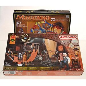 Two modern Meccano sets, including 8651 Crazy Inventors; 8258…
