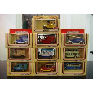 A collection of 10 diecast model toys, in original boxes,…