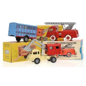 Three C.I.J. Models, including 3/95 Camion fire truck; 3/82…
