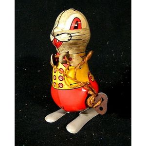1940s Wind-Up Rabbit Toy - Clockwork - Toys & Models