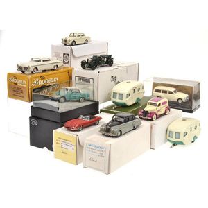 Ten diecast models of various Makes, including Mini Marque;…