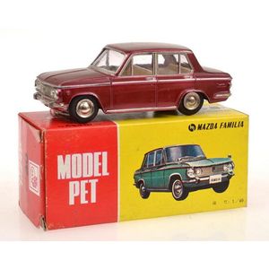 1980s scale Japanese 'Model Pet' vehicles - price guide and values