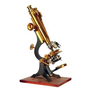 A late 19th century cased microscope I.W. Watson & Sons, 313…