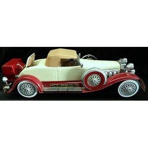 A Beam straight Bourbon Cannister shaped as a vintage Roadster