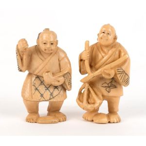 Carved Japanese Ivory Netsuke - Price Guide And Values