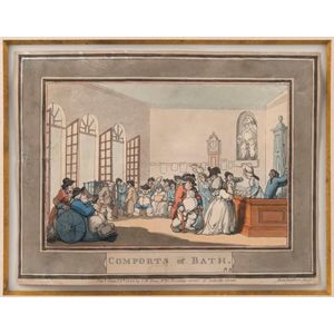 Thomas Rowlandson (1756 - 1827), The Comforts of Bath: Twelve…