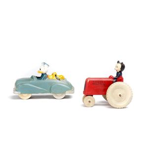 Walt Disney toys: 'Mickey's Tractor' & 'Donald Duck & Pluto's…
