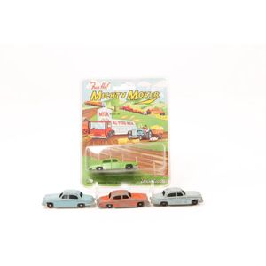 Four Fun Ho Jaguar MK10 one mint in box, three play worn.