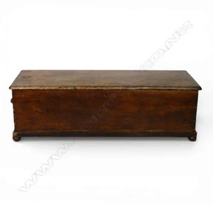 An 18th century French fruit wood gun box, sarcophagus form,&hellip;
