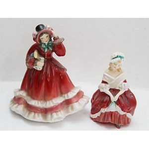 Royal Doulton Christmas Figurines: Peggy and Christmas Time - Royal ...