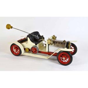 A Mamod steam driven scale model car manufactured England,…
