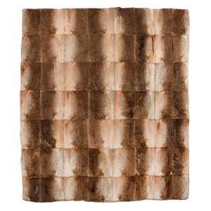 An early Australian platypus rug of 56 pelts, the animals taken…
