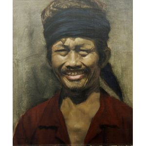 Sulawesi Fisherman - Oil Paintings and Acrylics - Art