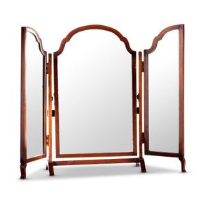 An Edwardian dressing table mirror, 66.6 cm high