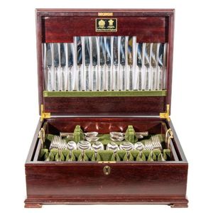 An Arthur price of England silver plated cutlery suite for…