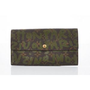 Louis Vuitton Vernis Beige Gold Iridescent Leather Long Cash Zip Envelope  Wallet