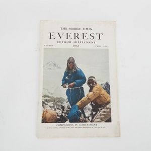 The Times Everest colour Supplement, published by London: the…