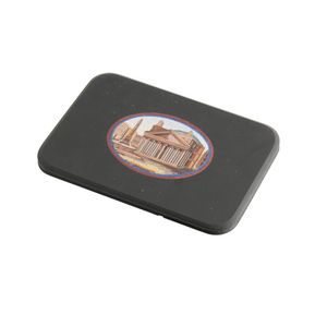An Italian Micromosaic paperweight depicting the Pantheon, Rome,…