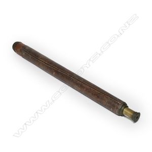 Colonel Robert Henry Wynyard's brass telescope, leather…
