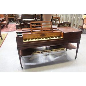 Antique English Harpsichord, Sheraton period, by Gultelimis…