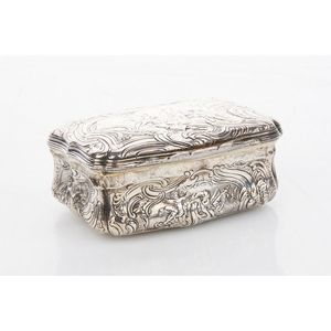 18th Century French Silver Snuff Box by Antoine Dutry - Snuff ...