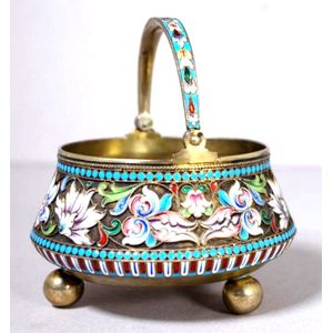 Antique Russian Imperial Silver Gilt Cloisonné Table Dinner Bell Mosco –  BLOOMSBURY FINE ART & ANTIQUES