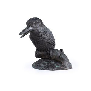 Poly-Bronze sculpture of a kookaburra, Initialled 'E.G.B.' Ed.…