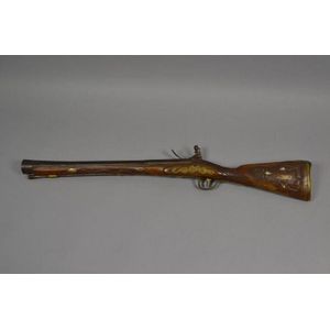 1800s IRISH Flintlock BLUNDERBUSS by PATTISON Dublin Antique 200+ Year Old  Close Range Weapon!