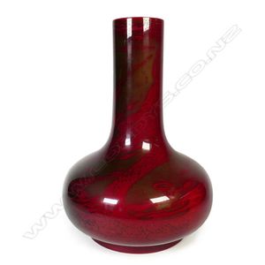 Outstanding BERNARD MOORE hotsell Flambe PEACOCKVase British Art Pottery Sang de Bouef