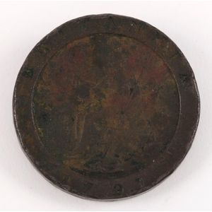 Proclamation 1797 'Cartwheel' Two Pence. One of the first coins…