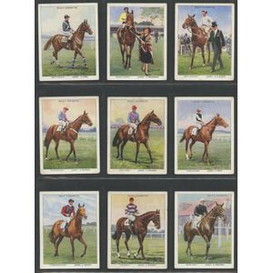Sports: 1930s-80s cards including Wills 'Racehorses & Jockeys…