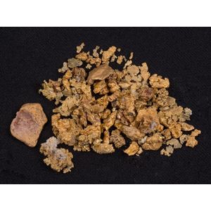 Australian gold nugget specimens. A large assorted lot, varying…