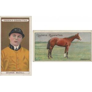 OGDENS-PROMINENT RACEHORSES OF 1933-#29 TOP QUALITY HORSE RACING CARD!!!