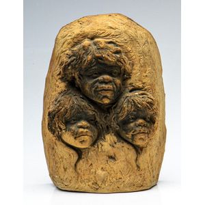 William Ricketts pottery Aboriginal figures and groups - price guide ...