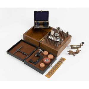 A collection of watchmaker's tools, 19th century and later,…